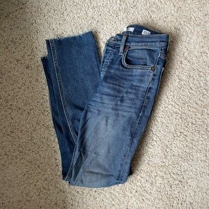 RE/DONE HIGH RISE STRAIGHT LEG JEANS